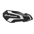 Paramanos POLISPORT MX Flow - Negro / Blanco - motoscamaralweb.com