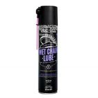 MUC-OFF Lubricante para cadenas húmedas - Spray 400 ml x12 - motoscamaralweb.com