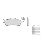 Pastillas de freno sinterizadas Brembo 07001XS - motoscamaralweb.com