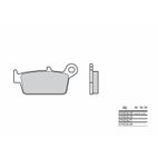 Pastillas de freno sinterizadas de competición Brembo 07HO26SX - motoscamaralweb.com