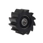 Rodillo de cadena RFX Race (negro) 38 mm - Kawasaki KXF250/450 - motoscamaralweb.com