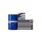 Pack bidón de aceite 205L LIQUI MOLY - 10W40 HC sintético + 12 Multiusos 200ml - motoscamaralweb.com