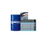 Pack bidón de aceite 60L LIQUI MOLY - 10W40 HC sintético + 12 tratamientos de silicona 300ml - motoscamaralweb.com