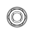 Tuerca fuji con brida BOLT M6 x 1.00 x 10mm - motoscamaralweb.com