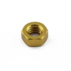 Tuerca plana de Aluminio Pro-Bolt M5 LFN5G Oro - motoscamaralweb.com