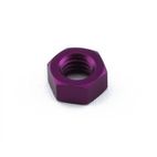 Tuerca plana de Aluminio Pro-Bolt M5 LFN5P Violeta - motoscamaralweb.com