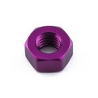 Tuerca plana de Aluminio Pro-Bolt M6 LFN6P Violeta - motoscamaralweb.com