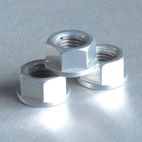 Tuerca de Aluminio Pro-Bolt 10mm plata LSPN10S - motoscamaralweb.com