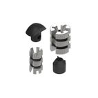 Juego de separadores para el soporte de la columna de dirección QUAD LOCK - motoscamaralweb.com