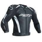 Chaqueta de cuero (Hombre) RST Tractech EVO III Blanco. Talla 3XL/60 - motoscamaralweb.com