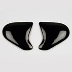 Cubiertas laterales ARAI (Sistema SuperAdSis ZF). Negro (Modelos: SZ-F