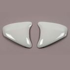 Cubiertas laterales ARAI (Sistema VAS-Z). Blanco- motoscamaralweb.com