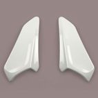 Ventilación lateral ARAI. Blanco- motoscamaralweb.com