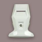 Ventilación superior Central ARAI (Casco MX-V). Blanco- motoscamaralwe