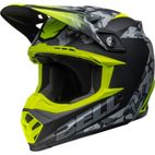 Casco BELL MOTO-9 MIPS VENOM Negro Mate/Amarillo. 60-61 / Talla XL- mo