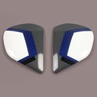 Cubiertas laterales ARAI RSW Tricolor (Compatible sistema VAS-V) - motoscamaralweb.com