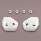 Kit de mecanismos ARAI (TOUR-X4). METALLIC Blanco - motoscamaralweb.com