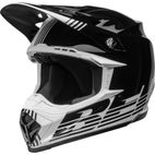 Casco BELL MOTO-9 MIPS LOUVER Negro/Blanco. 60-61 / Talla XL - motoscamaralweb.com