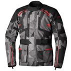 Chaqueta textil RST Endurance CE hombre - Camo / Gris / Rojo - motoscamaralweb.com
