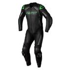 Mono de Piel (Hombre) RST S-1 CE Verde Flúor. Talla EU54/L - motoscamaralweb.com