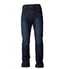 Pantalón textil reforzado con aramida RST Straight Leg 2 CE hombre (pernera larga) - Azul oscuro - motoscamaralweb.com
