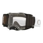 Gafas OAKLEY Airbrake MX - Tuff Blocks White Race-Ready Roll-Off / Lente transparente - motoscamaralweb.com