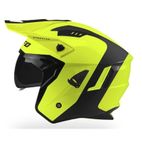 Casco UFO Sheratan - amarillo neon- motoscamaralweb.com