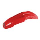 Guardabarros delantero universal supermotard UFO rojo PA01029-070 - motoscamaralweb.com