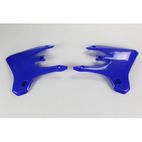 Plásticos laterales de radiador UFO Yamaha azul YA03861-089 - motoscamaralweb.com