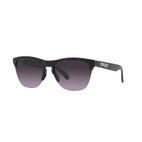 Gafas de sol OAKLEY Frogskins Lite Lentes Prizm Grey Gradient - Montura Matte Black - motoscamaralweb.com