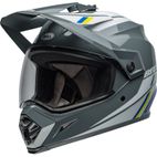 Casco BELL MX-9 Adventure MIPS - Alpine Gloss Gray/Blue- motoscamaralw