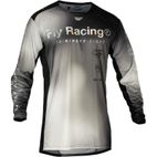 Camiseta FLY RACING Lite S.E. Legacy - Gris claro / Negro - motoscamaralweb.com