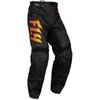 Pantalón infantil FLY RACING F-16 - Negro / Amarillo / Naranja - motoscamaralweb.com
