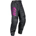 Pantalón infantil FLY RACING F-16 - Gris / Antracita / Rosa - motoscamaralweb.com