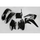 Kit plástica completo UFO Honda negro HOKIT107-001 - motoscamaralweb.com