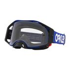 Gafas OAKLEY Airbrake MX - Moto Blue B1B Lente transparente - motoscamaralweb.com