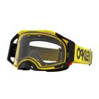 Gafas OAKLEY Airbrake MX - Moto Yellow B1B Lente transparente - motoscamaralweb.com