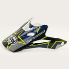 Visera ARAI MX-V - Stars &amp;amp; Stripes Blanco- motoscamaralweb.com