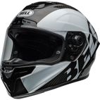 Casco BELL Race Star DLX Flex - Offset Gloss Black/White- motoscamaral