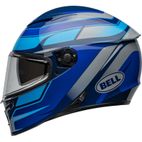 Casco BELL Lithium Mips - Podium Gloss Blues - motoscamaralweb.com