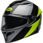 Casco BELL Lithium - Shear Gloss Metallic Gray/Retina - motoscamaralweb.com