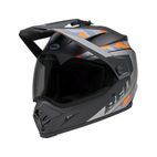 Casco BELL MX-9 Adventure Mips - Mesa Matte Black Orange Camo- motosca