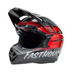 Casco BELL Moto-10 Spherical Mips - Fasthouse DITD 25 Gloss Gray/Red-