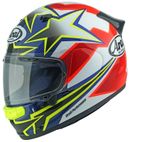 Casco ARAI Quantic Star &amp;amp; Stripes - rojo- motoscamaralweb.com