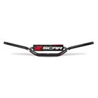 Manillar SCAR X² Stewart/Villopoto Ø28.6mm - Negro / Protector negro - motoscamaralweb.com