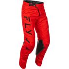 Pantalón FLY RACING Kinetic Center - Rojo / Negro - motoscamaralweb.com