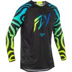 Camiseta FLY RACING Evolution DST S.E. Zen - Negro / Azul / Hi-Vis - motoscamaralweb.com