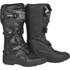 FLY RACING Maverik Enduro Boots Black Sz 09 - motoscamaralweb.com