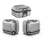 Pack maletas SHAD Terra 120L - Baúl 37L + Maleta derecha 36L + Maleta izquierda 47L - motoscamaralweb.com