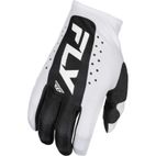 Guantes infantiles FLY RACING Lite - Blanco / Negro - motoscamaralweb.com